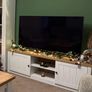 Jysk tv unit, coffee table and display cabinet. All is 1 year old Image 5
