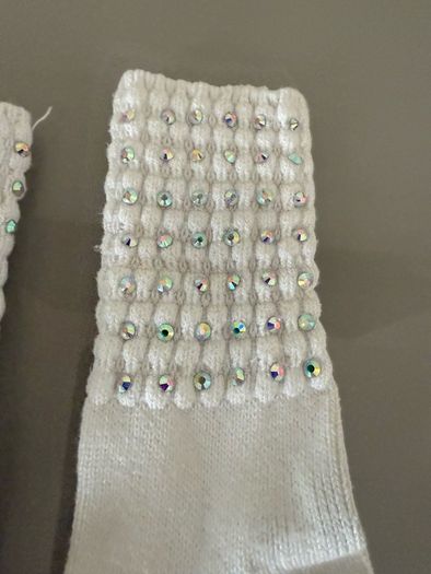 Girls Irish dancing socks with sparkles