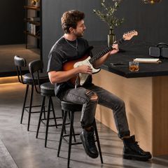 2 x New Home Bar Restaurant Stools - FREE Delivery