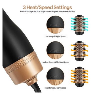 One Step Hair Dryer Volumizer Styler Brush