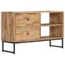 TV Cabinet Reclaimed Teak Wood 90x30x55 cm Image 9