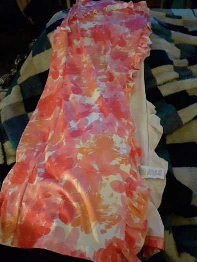 beautiful top and skirt pink