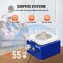 Pottery Wheel Mini Ceramic Wheel Sculpting Tools Apron Two Turntables 30W (FREE SHIPPING) Image 7