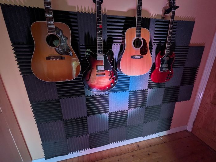 Acoustic Foam panels (Uncompressed) 30mm x 30mm