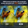 Anti-light Thick HD Projector Screen 16:9 No-hole Wall-mounted Home Projection Screen 60/72/84/92/100/110/120/133inch Image 5