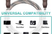 Brand New HIFI Digital Audio Optical Fiber Braded Cable (L=1.5m)