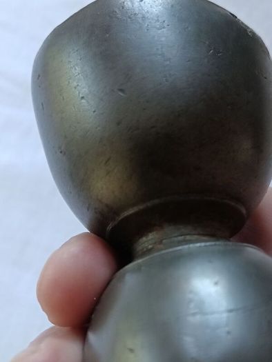Irish Georgian Double Ended Pewter Drinks Measure