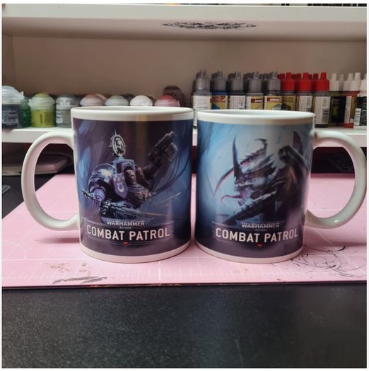 Warhammer 40k Combat Patrol cup
