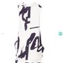 Bnwt Naya navy & white tunic top / dress layering piece statement collar Image 7