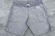 Grey Jack Wills Patch Fleece Shorts