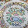 Chinese Early 20th century hand painted plates Famille Rose Pair Image 5