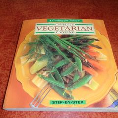 Complete Vegetarian  Cooking Book for Sale