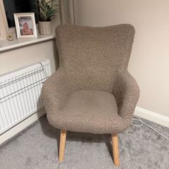 Armchair + footstool - Fabric Lounge Jysk