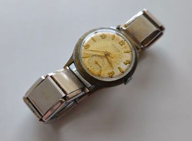 Vintage WW2 Era German Military Watch Junghans Mechanical 1940s Super Rare Collectable watch