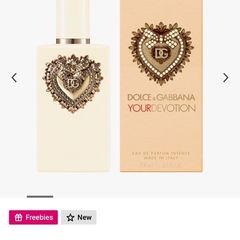 D&G Your Devotion 100ml parfum for her