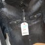 Mini Rebel Denim Black Shirt. S. 9-12  B.N.W.T Image 2