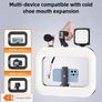 Smartphone Camera Stand, Handheld Circular Selfie Light Kit, Image 4