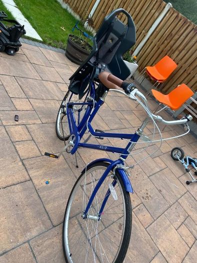 REID Ladies Classic Vintage with rear child seat