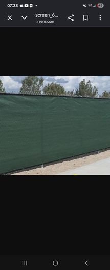 fence screening