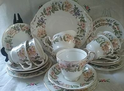 Royal Albert Paragon "Country Lane" China TeaSet