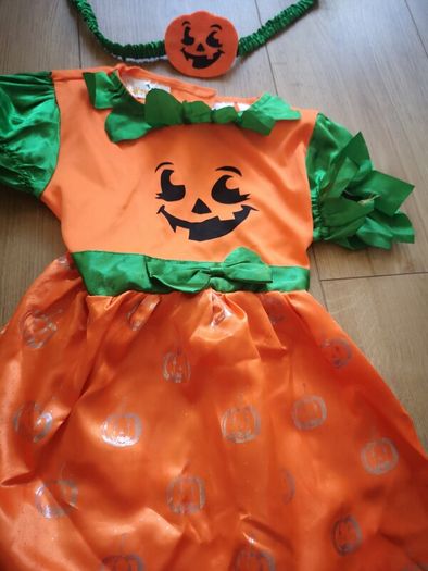Halloween Pumpkin Dress size 1-2
