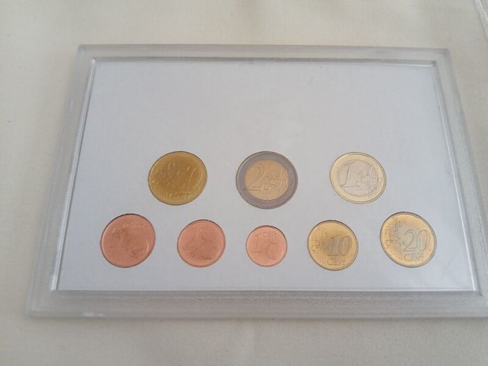 Ireland Euro Coin Set 2002