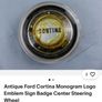 Original 1962 -1972  Steering Wheel Ford cortina car badge Image 2