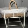 moses basket mamas and papas  including mattress practically new never really used stand also included Image 2