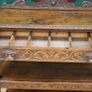 French Renaissance Revival Oak Desserte with Green Man Carvings, c. 1870s Image 6