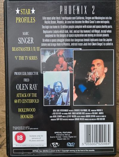 DVD Phoenix 2 - sci-fi