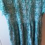 ladies floral dress apricot Image 4