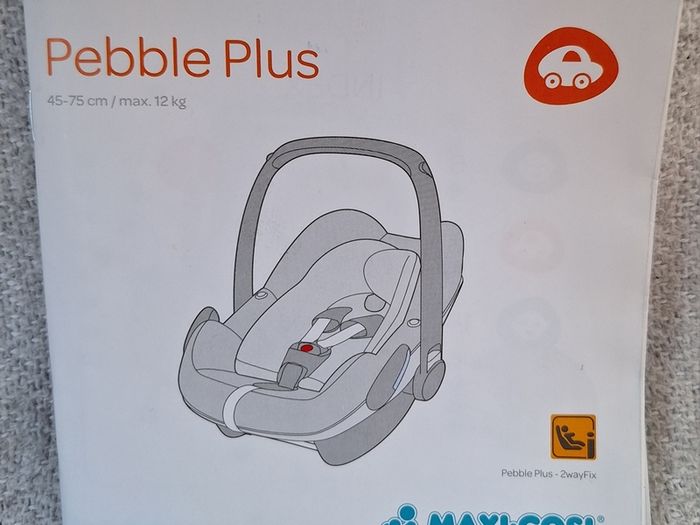 Maxi cosi pebble plus car seat