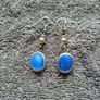 Vintage Blue Earrings Image 3