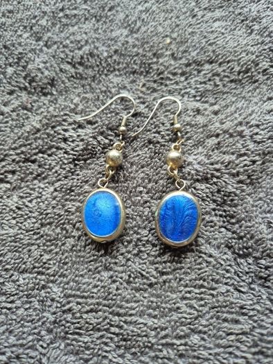 Vintage Blue Earrings