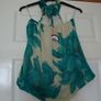 Floral Halterneck Top - Size XS Image 2
