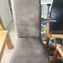 Oak Dining Chairs and Bench for Sale Image 9