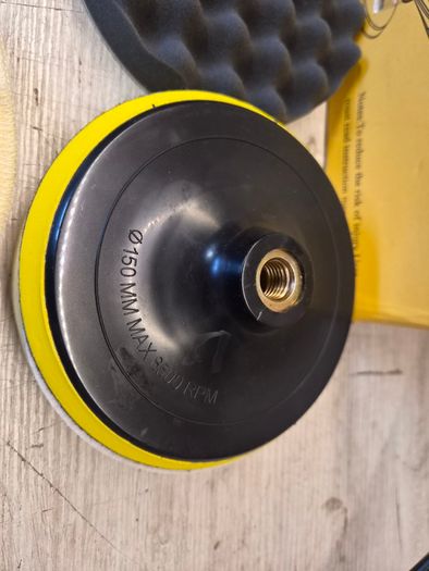 ENEACRO Polisher, Rotary Car Buffer Polisher Waxer, 1200W 180/150 mm