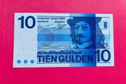 Netherlands   10  Gulden. 1968  Pick  91b. ( Uncirculated. )