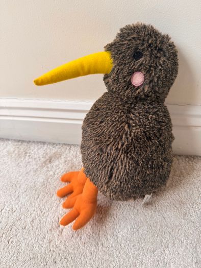Moana Road Kiwi The Kiwi Soft Toy approx. 25cm. Used Please see photos