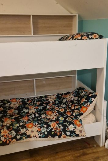 Parisot LEO Bunk Bed with Built-In Storage/Shelving