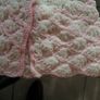 Baby Cardigan New Born Hand Crochet Image 3