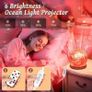 Sunset Lamp for Bedroom,216 Modes Mood Lighting & Sensory Lights,Dimmable Night Light Projector for Bedroom,Remote+USB Control Northern Lights Projector &Aurora Light Projector,Gifts for Teenage Girls Image 5