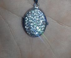 Sterling silver locket