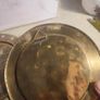Set Of 2 Light Brass Safari Hanging Wall Plates. Image 7