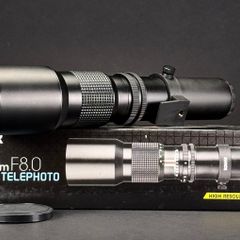 Bower 500mm f/8.0 Preset Telephoto Lens M42