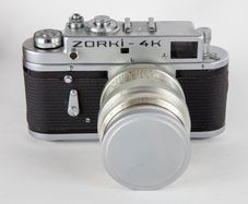 Zorki 4K + Jupiter 9 85mm f2.0 Lens