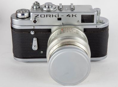 Zorki 4K + Jupiter 9 85mm f2.0 Lens