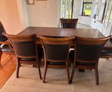 table and chairs