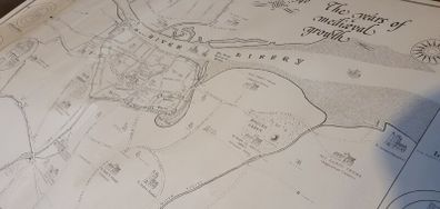 Map of Dublin city