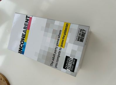 Incohearent adult game
